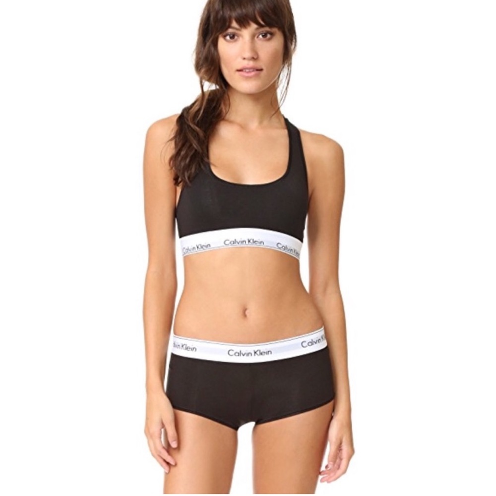 Calvin Klein Underwear Set Black with White Band Logo | SZ M